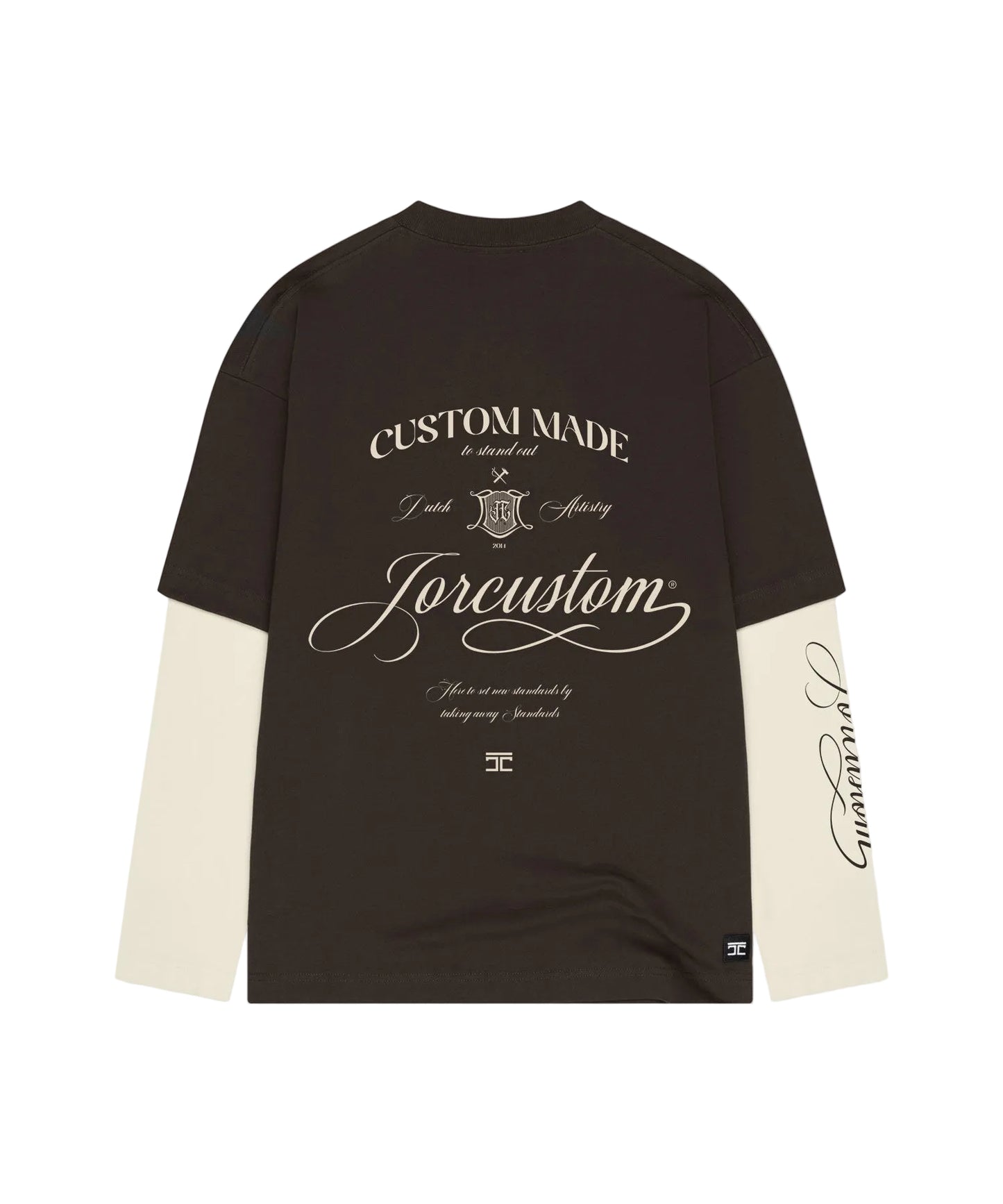 Jorcustom Handscript double layered longsleeve