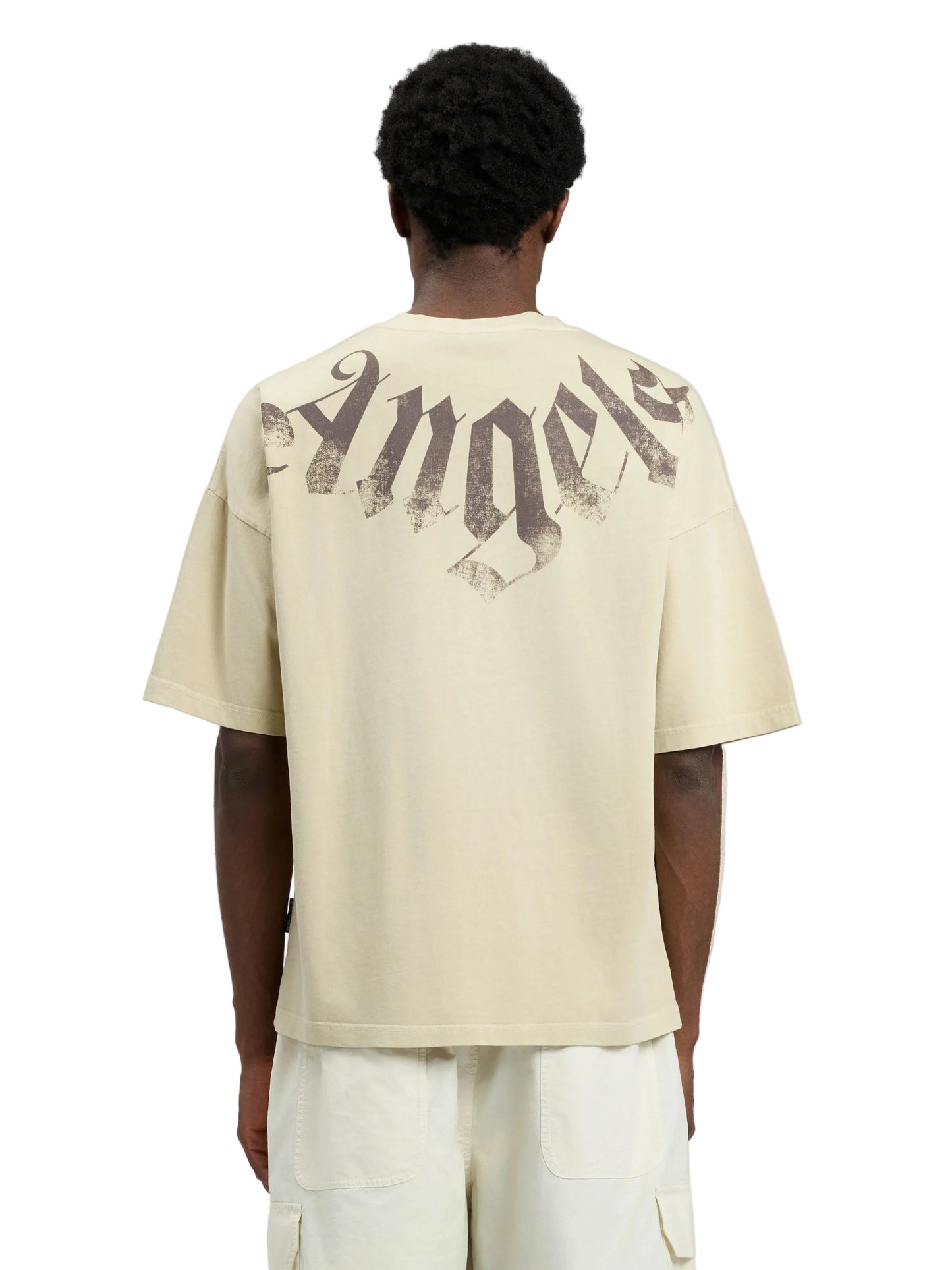 Palm Angels Big neck logo t-shirt
