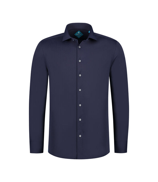 District Indigo Pique performance shirt
