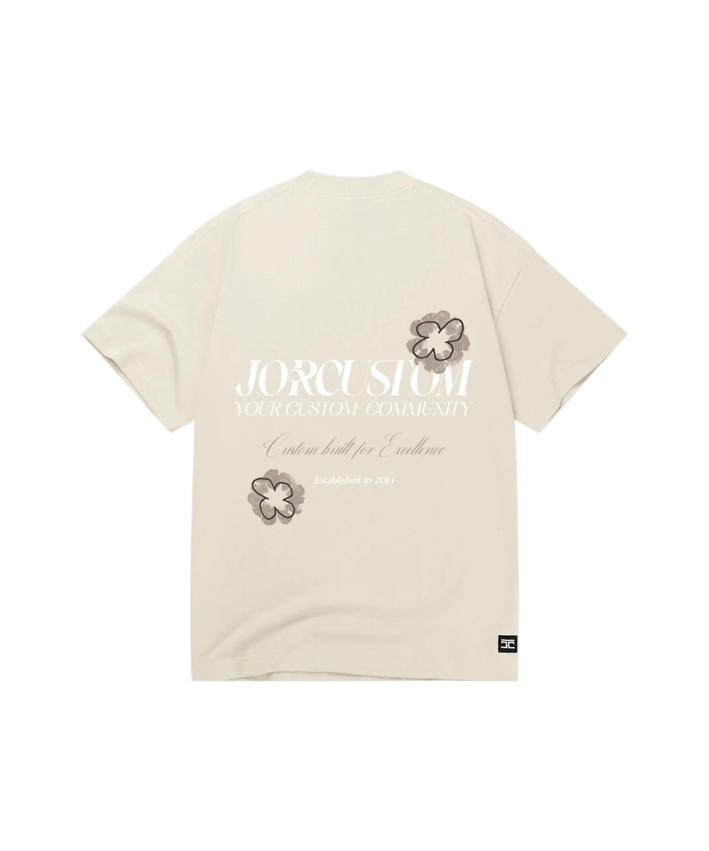 Jorcustom Flowers loose fit t-shirt
