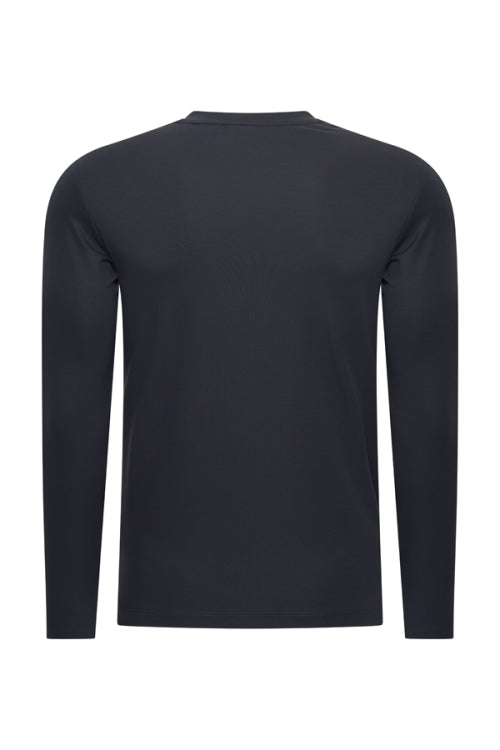 Mi Piace Navy shiny longsleeve