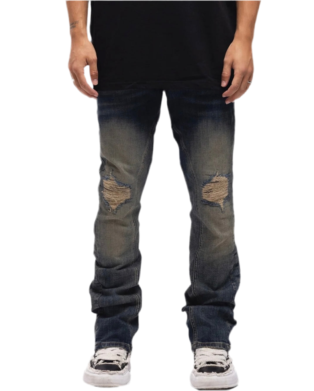 Snit flared jeans