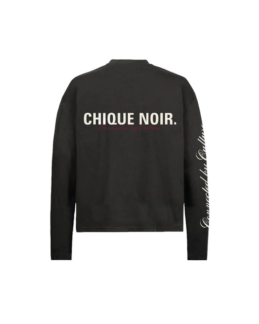 Chique Noir Boxy longsleeve