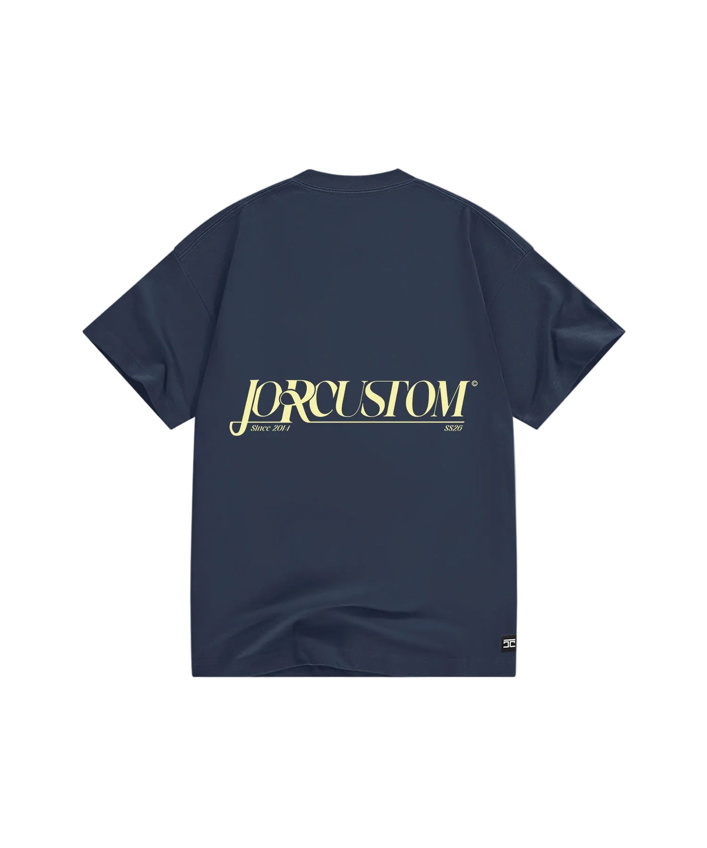 Jorcustom Script loose fit t-shirt