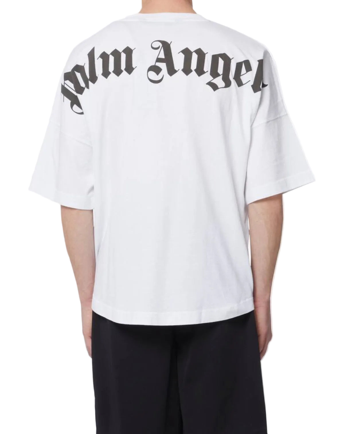 Palm Angels Classic logo over tee