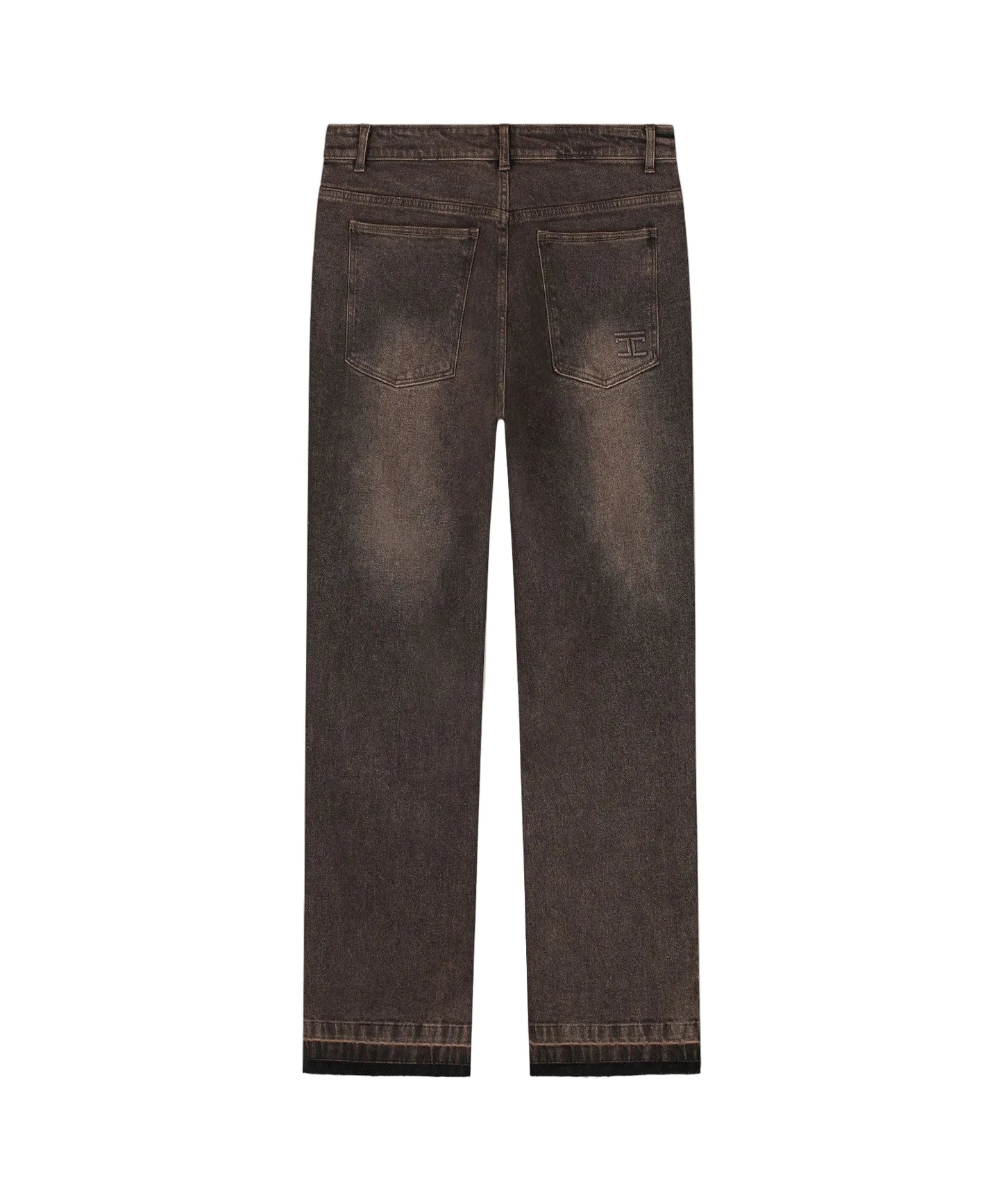 Jorcustom Open hem denim straight fit