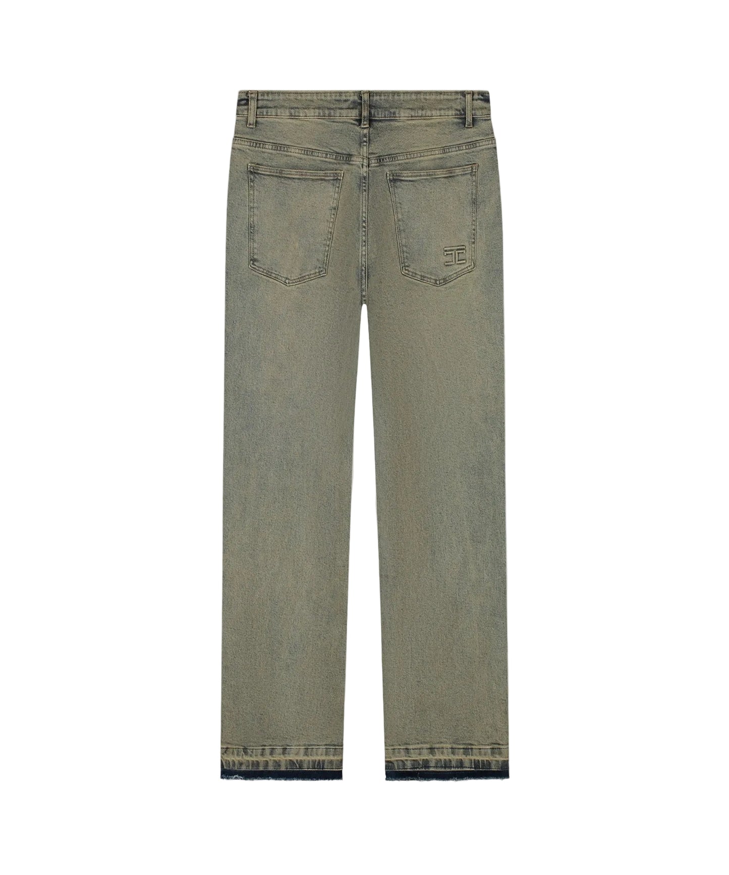 Jorcustom Open hem denim straight fit