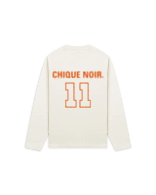 Chique Noir Eleven longsleeve orange
