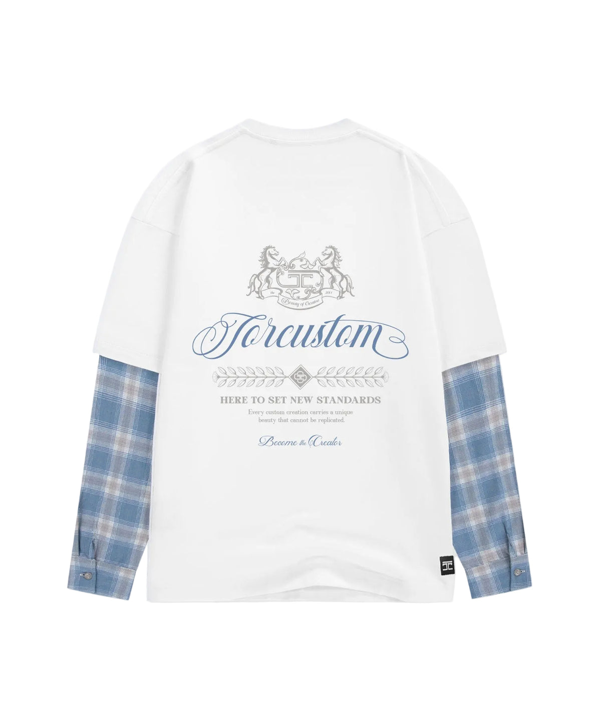 Jorcustom Handscript 2.0 double layered longsleeve