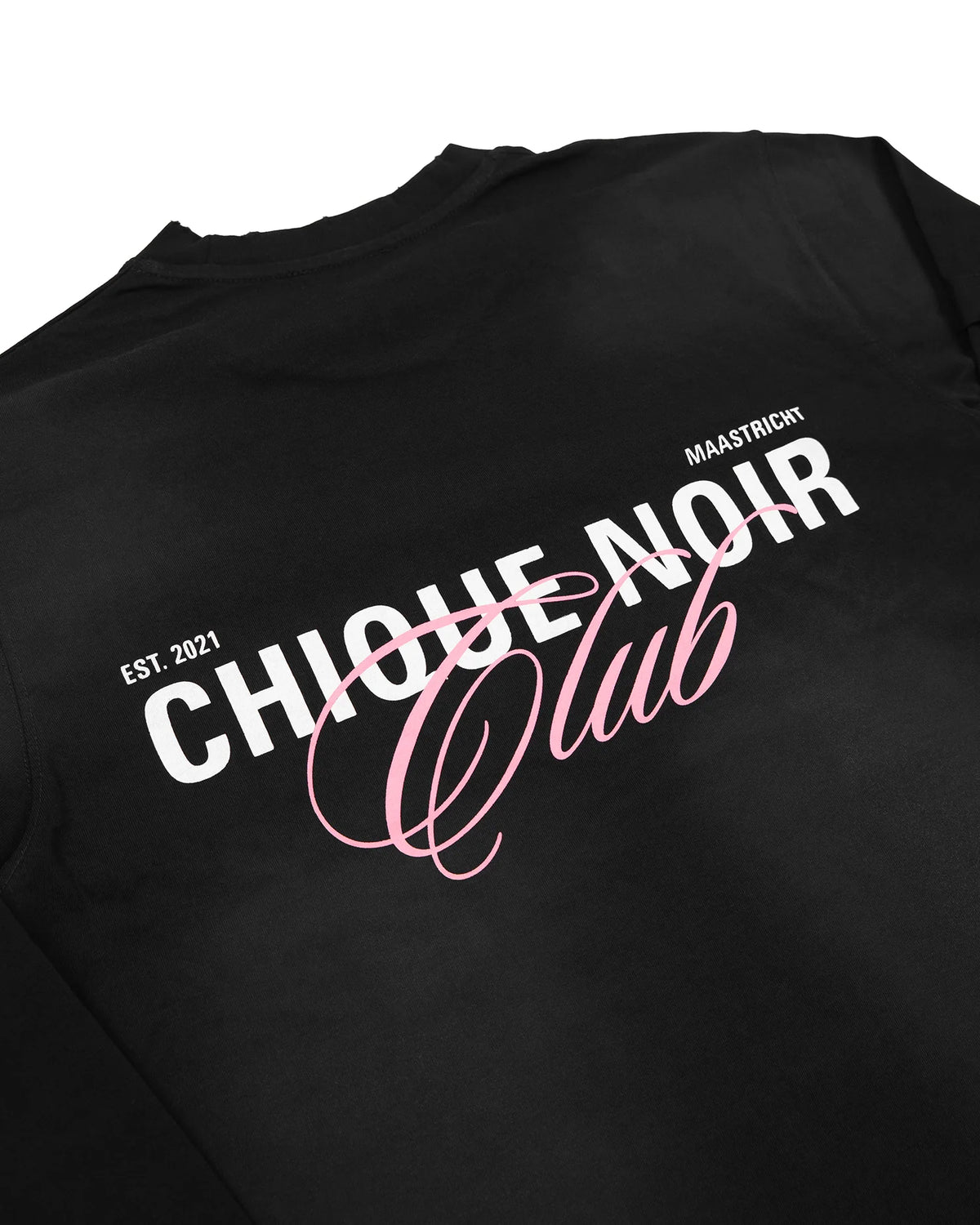 Chique Noir Club layered longsleeve