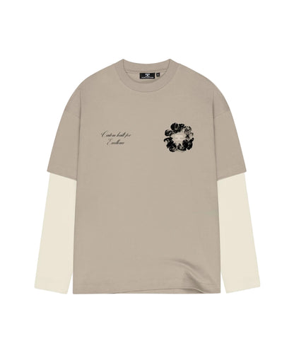 Jorcustom Flower double Layered longsleeve