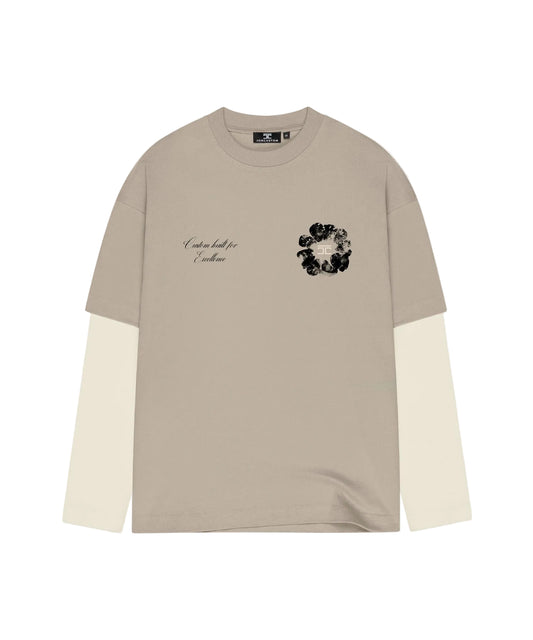 Jorcustom Flower double Layered longsleeve