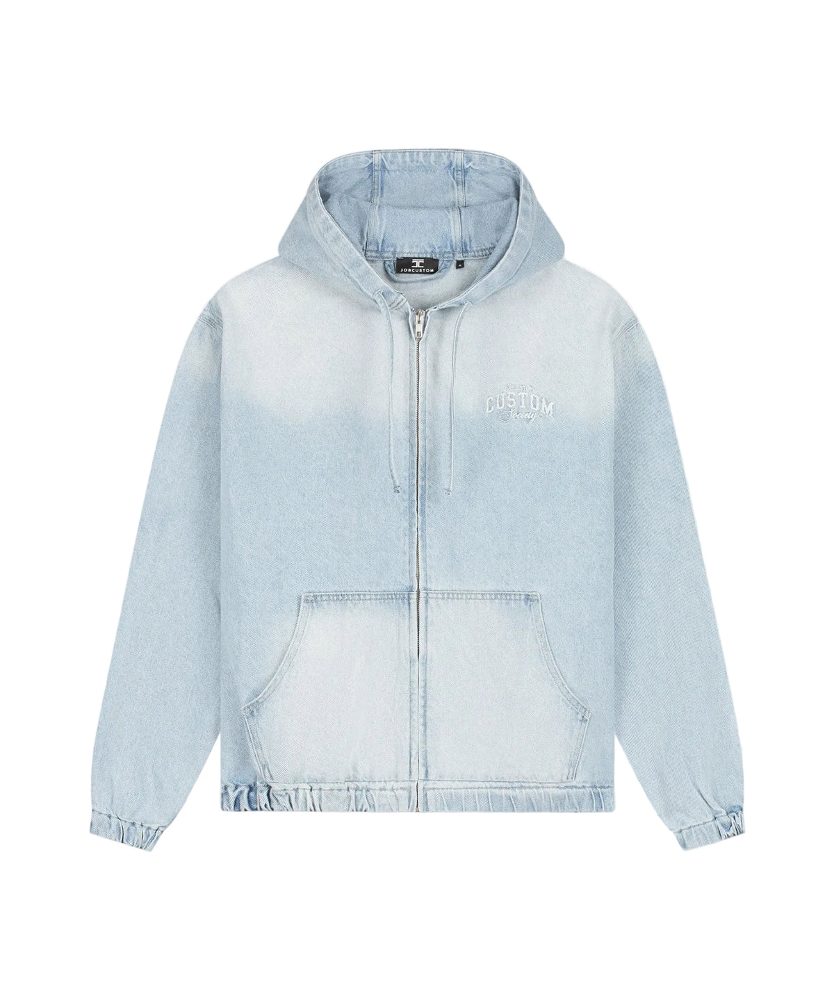 Jorcustom CustomSociety denim hooded jacket