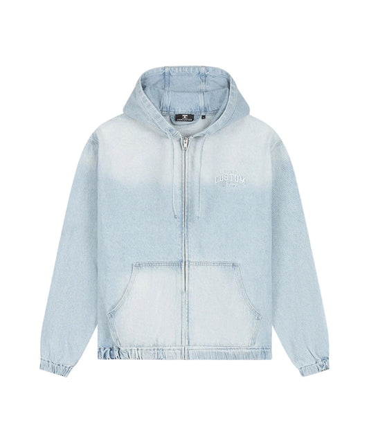 Jorcustom CustomSociety denim hooded jacket