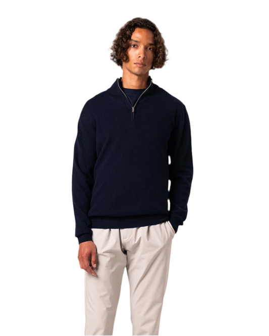 Merino halfzip