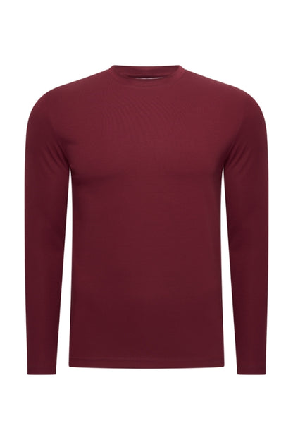 Mi Piace Burgundy shiny longsleeve