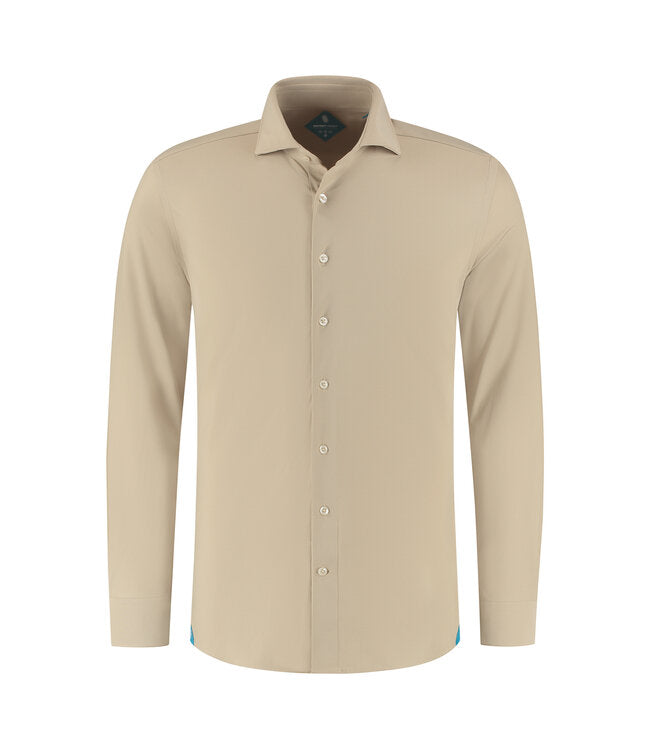 District Indigo Pique performance shirt