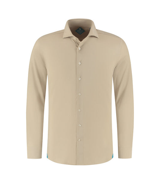 District Indigo Pique performance shirt
