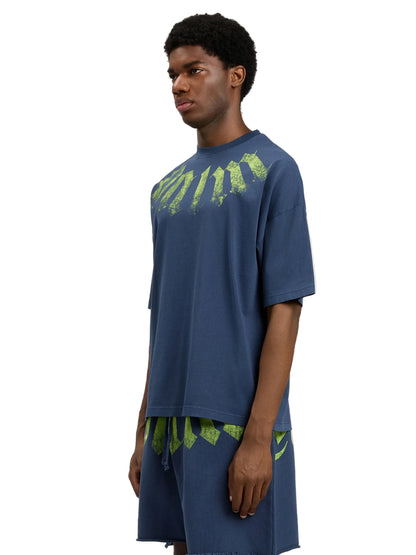 Palm Angels Big neck logo t-shirt