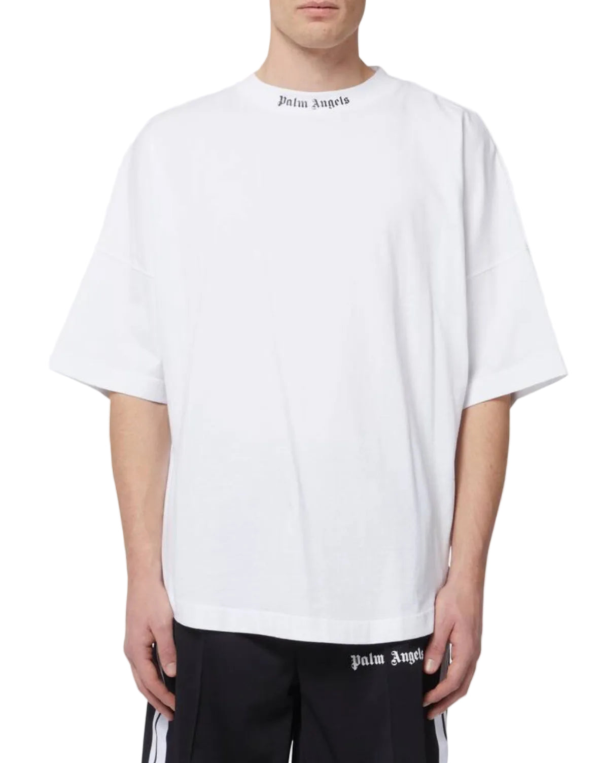 Palm Angels Classic logo over tee