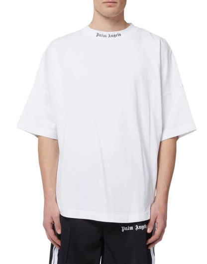 Palm Angels Classic logo over tee