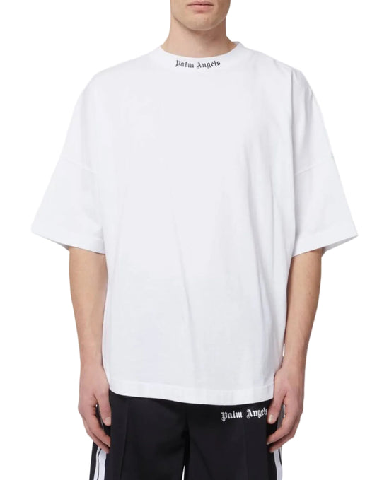 Palm Angels Classic logo over tee