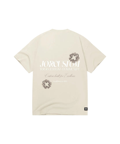 Jorcustom Flowers loose fit t-shirt