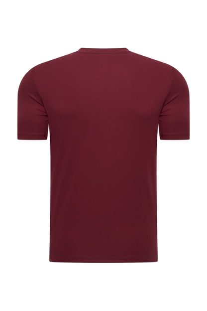 Mi Piace Burgundy shiny t-shirt