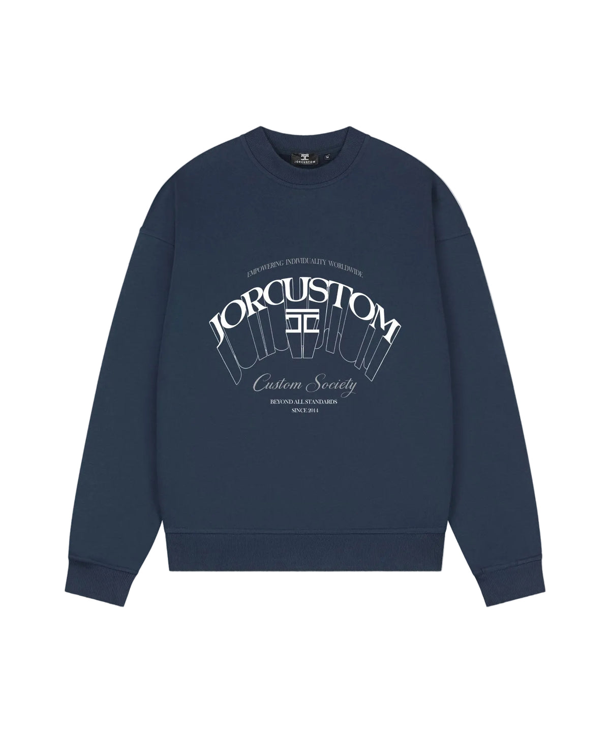 Jorcustom Individuality crewneck sweater