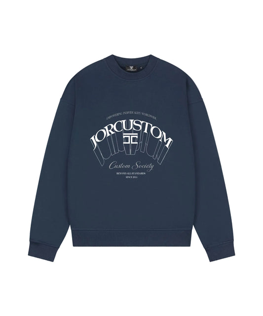 Jorcustom Individuality crewneck sweater