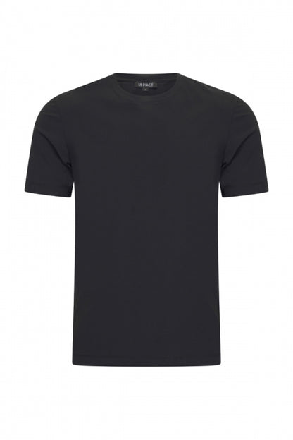 Mi Piace Black shiny t-shirt