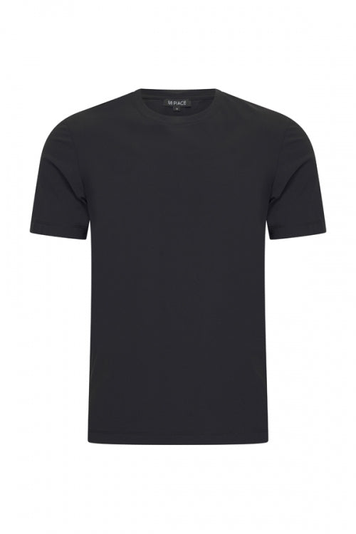 Mi Piace Black shiny t-shirt