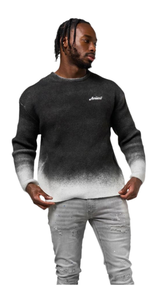 Amicci Knitted barret sweater