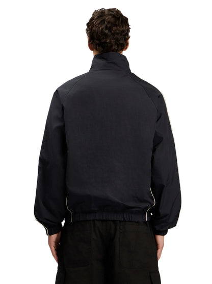 Palm Angels Curved logo vintage track windbreaker