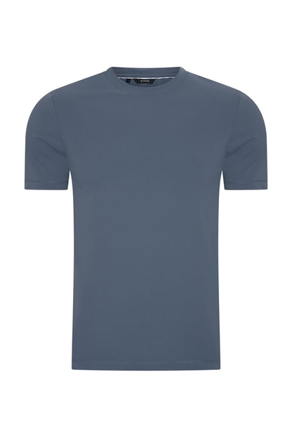 Mi Piace Cloud blue shiny t-shirt