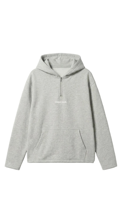 Chique Noir Halfzip hoodie