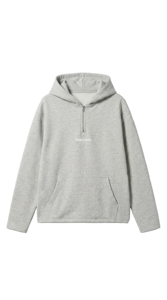 Chique Noir Halfzip hoodie