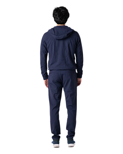 Hooded tech suit