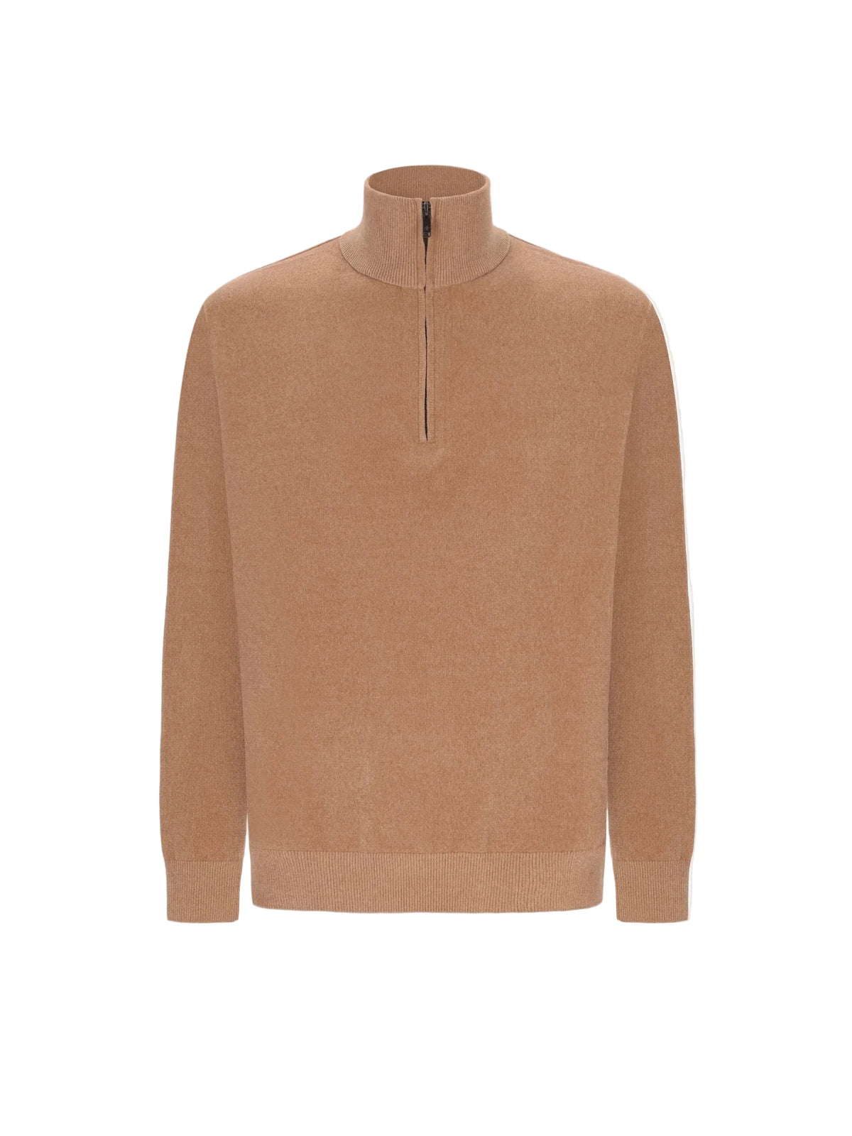 Distretto12 High neck zip knit blas
