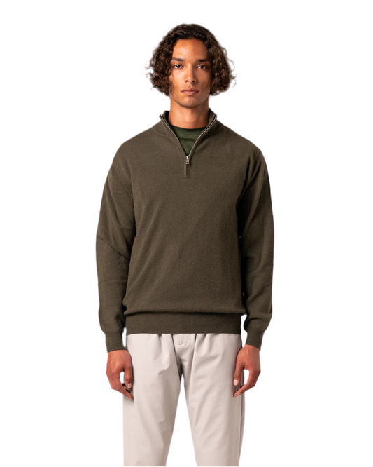 Merino halfzip