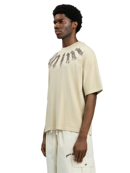 Palm Angels Big neck logo t-shirt