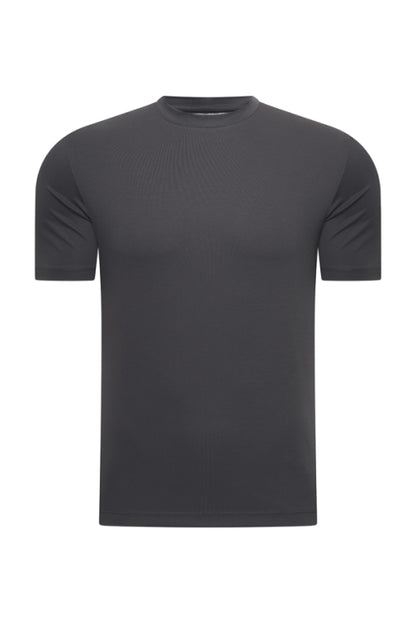 Mi Piace Grey shiny t-shirt