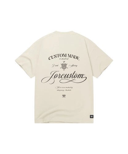 Jorcustom Handscript loose fit t-shirt
