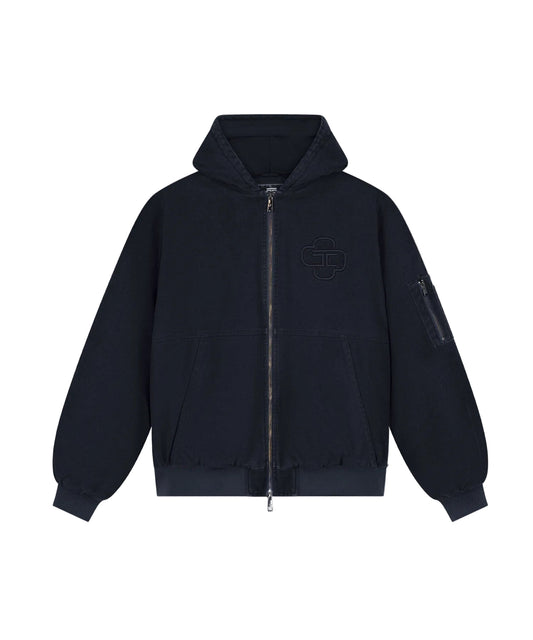 Jorcustom Puffed hooded jacket