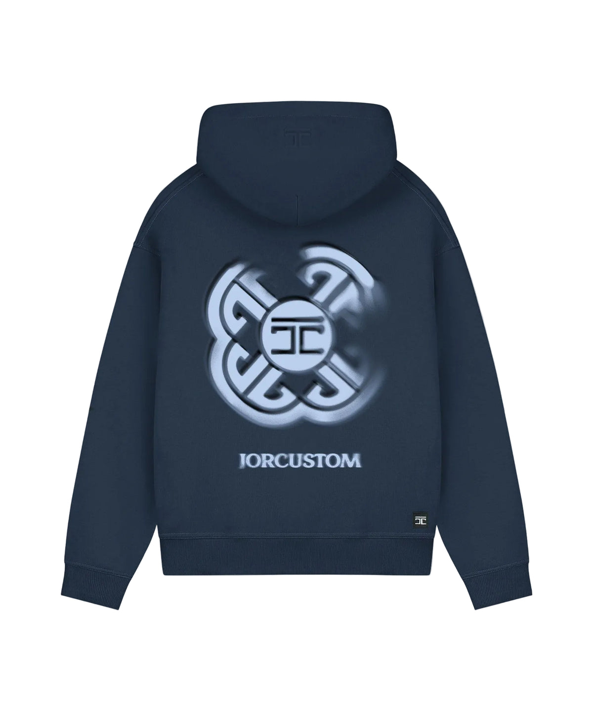 Jorcustom Monogram oversized hoodie
