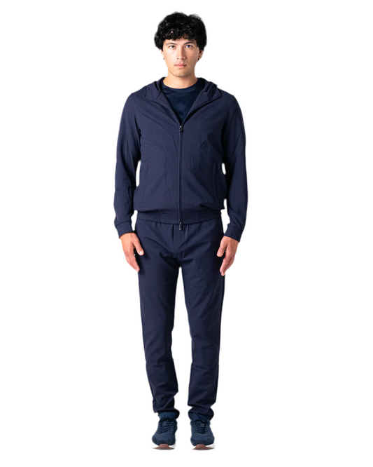 Hooded tech suit