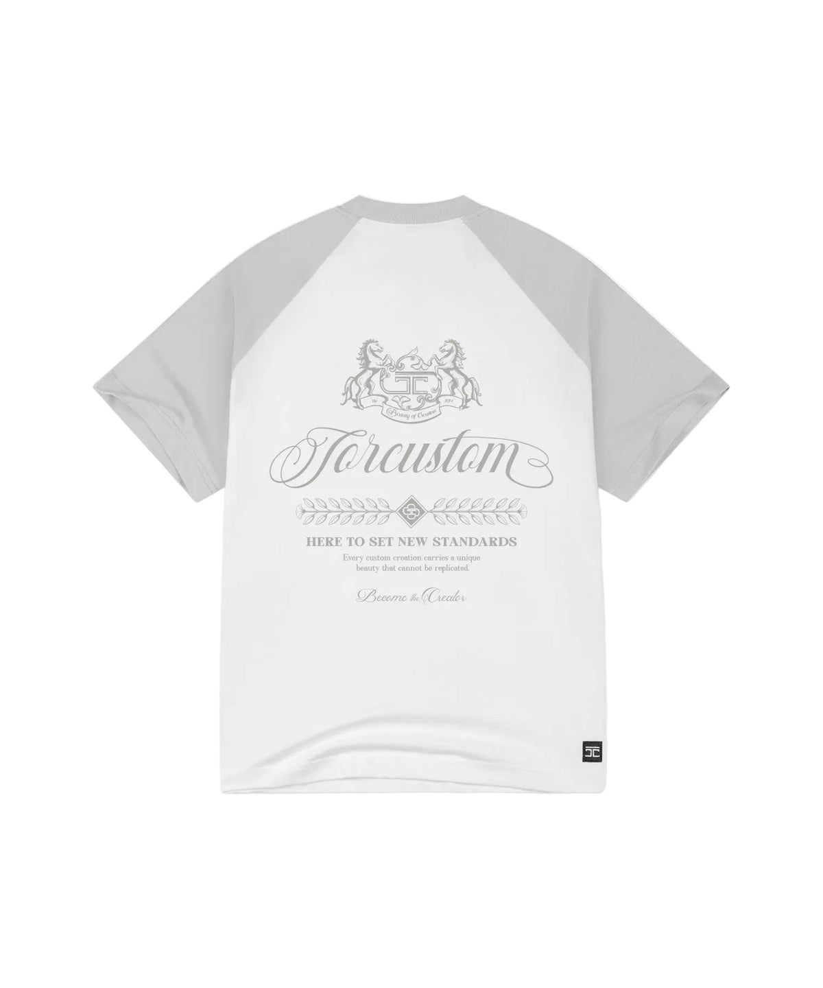 Jorcustom Handscript 2.0 raglan t-shirt
