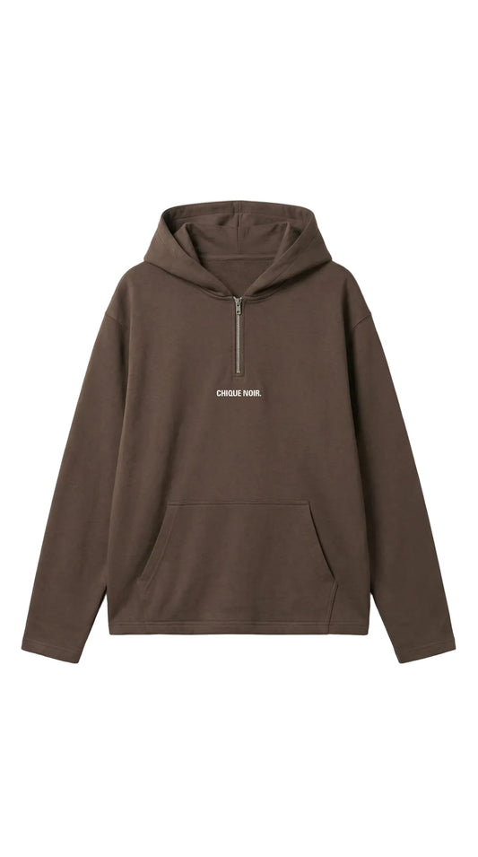 Chique Noir Halfzip hoodie