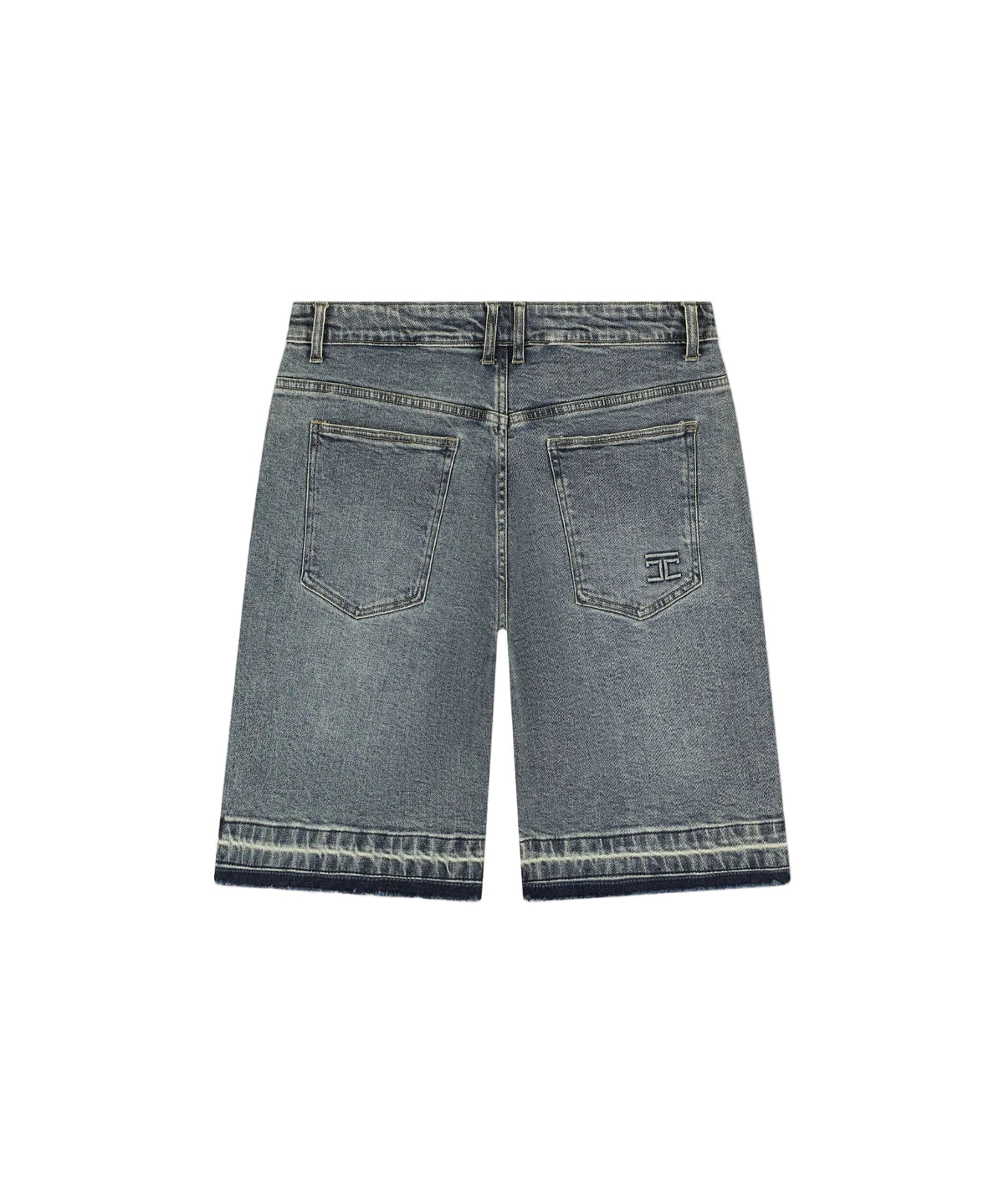 Jorcustom Open hem denim short