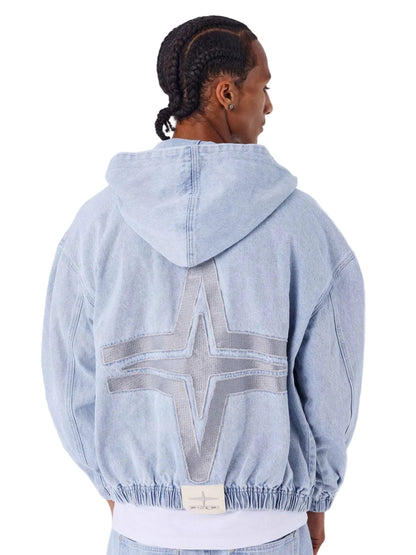 PXP Denim hoodie